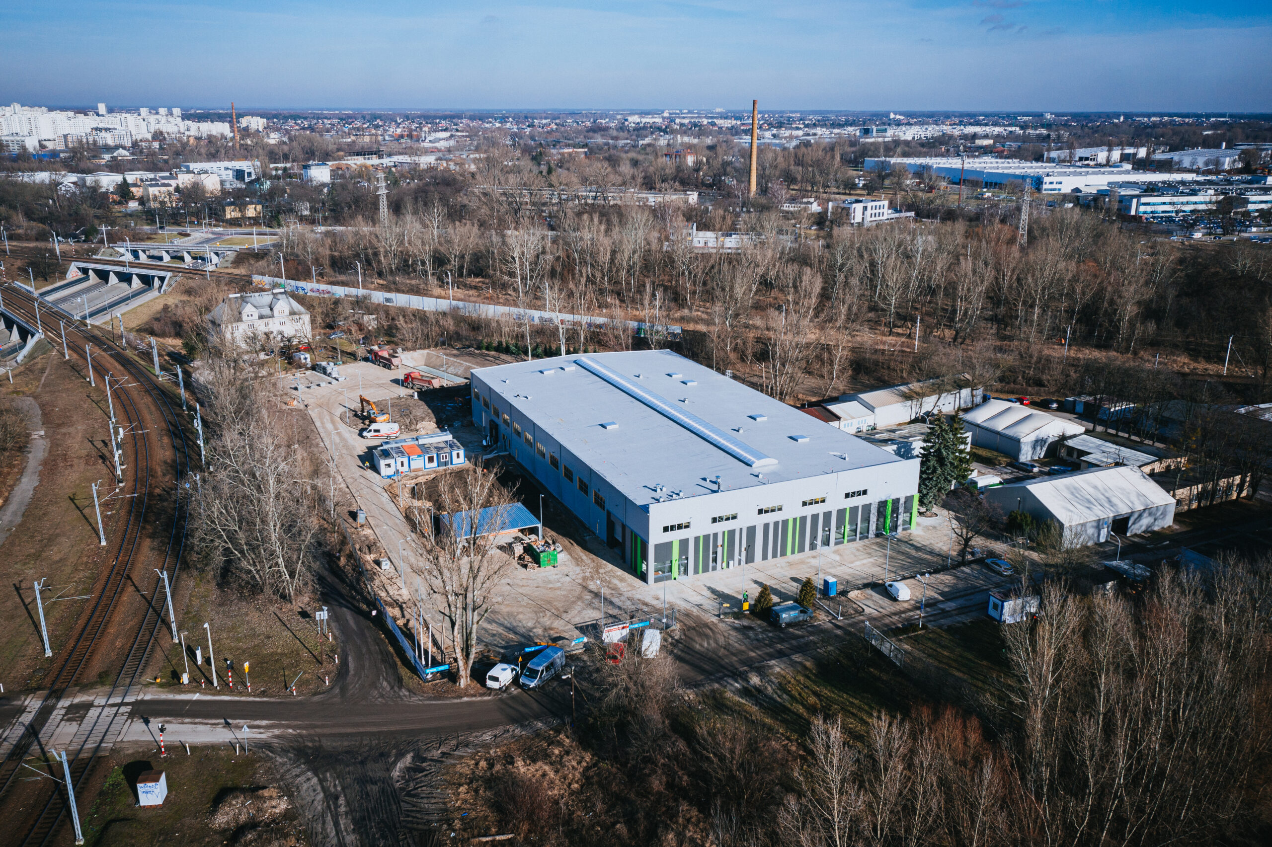 Budowa hali produkcyjnej dla MANTION Polska w Warszawie – zakończona